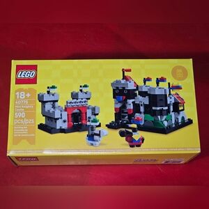 Lego 40775 Mini Knights Castle GWP Builds 2 Castles 590 Pcs New In Box